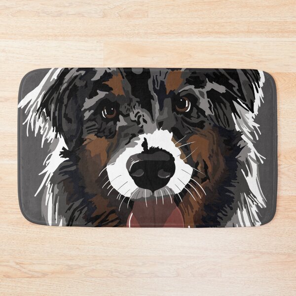 Item preview, Watson the Australian Shepherd designed and sold by Quick Brown Fox Canada.