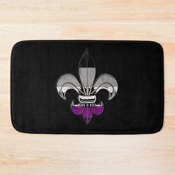 Item preview, Asexual Pride Flag Fleur de Lis T-Shirt designed and sold by Patrick Hiller.
