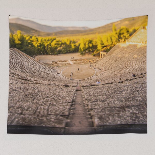 Item preview, The Great Theatre of Epidaurus Tilt-Shifted designed and sold by KensLensDesigns.