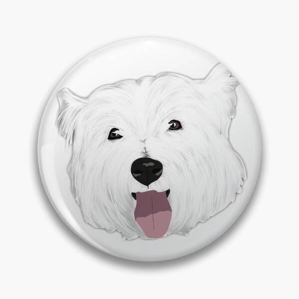 Item preview, Skye the West Highland White Terrier designed and sold by Quick Brown Fox Canada.