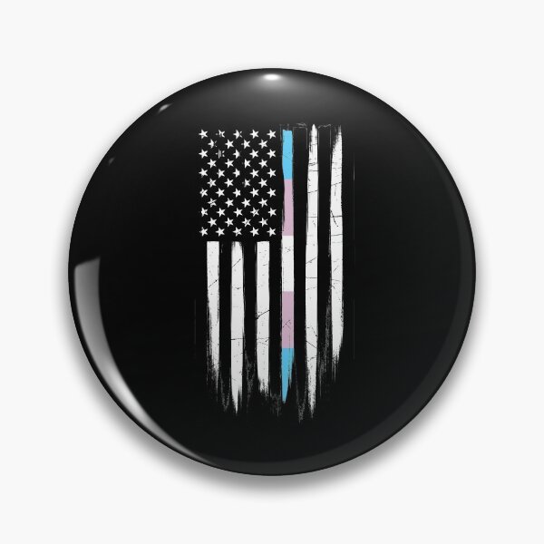 Item preview, Transgender Thin Line American Flag designed and sold by Patrick Hiller.