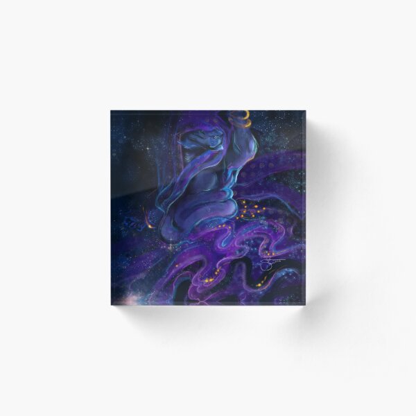 Fabric of the Universe Acrylic Block