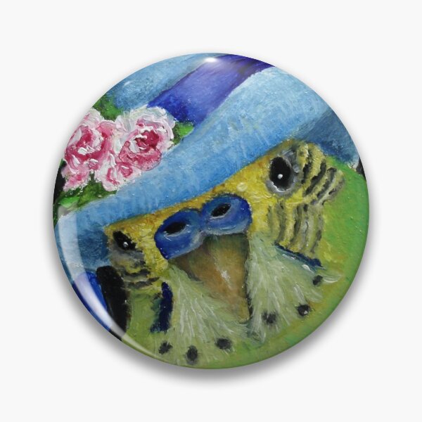 Item preview, Parakeet Hat Parade #8 Millicent designed and sold by mary hughes.