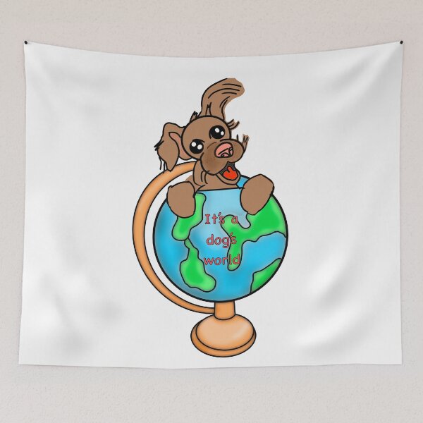 Item preview, It’s a dog’s world! designed and sold by daisy1505.