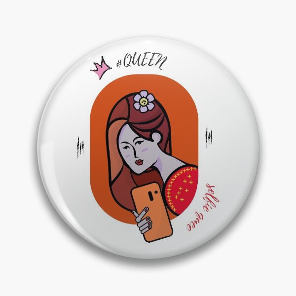 Item preview, Selfie queen t-shirt  designed and sold by KARTICK DUTTA.