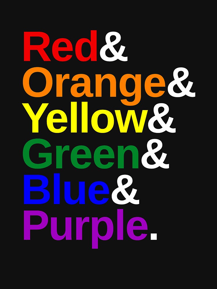 LGBTQ Color List by valador