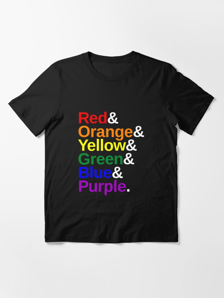 Alternate view of LGBTQ Color List Essential T-Shirt