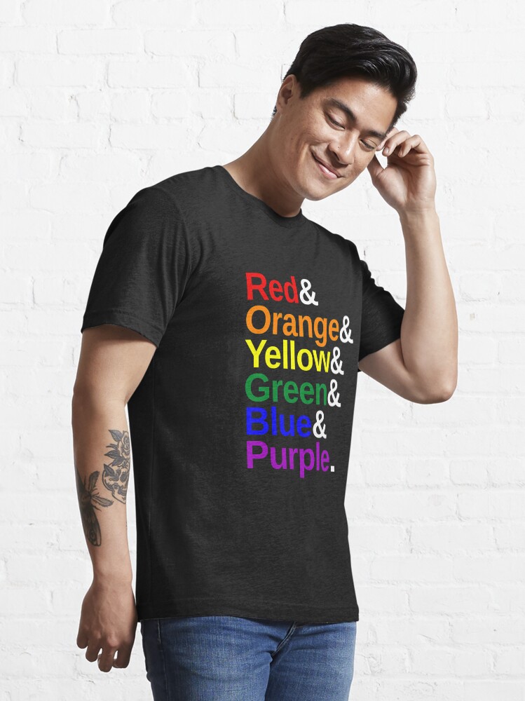 Alternate view of LGBTQ Color List Essential T-Shirt