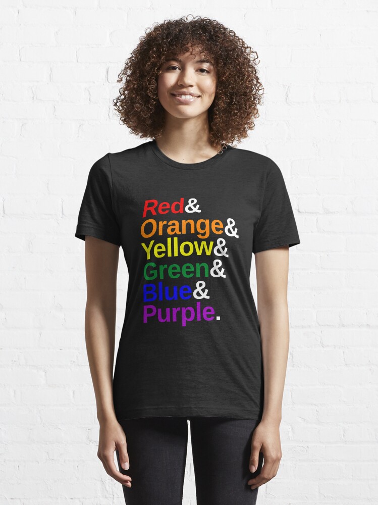 Alternate view of LGBTQ Color List Essential T-Shirt