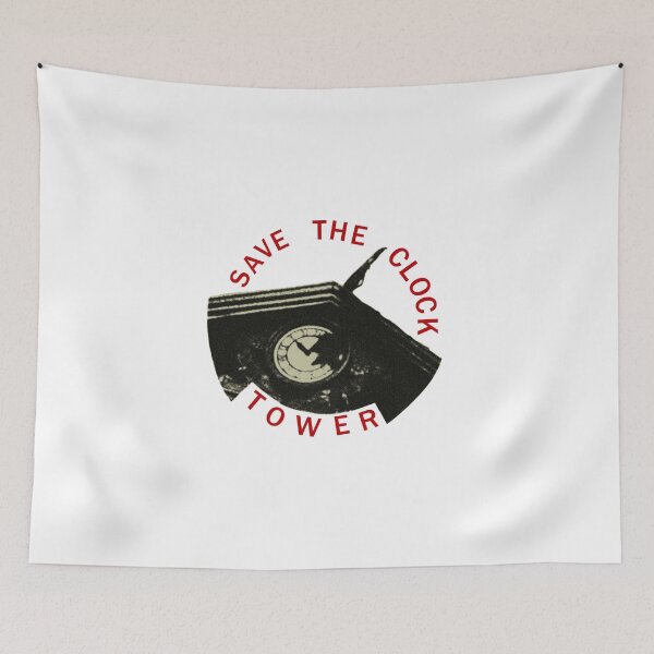 Item preview, SAVE THE CLOCK TOWER designed and sold by underground notes.