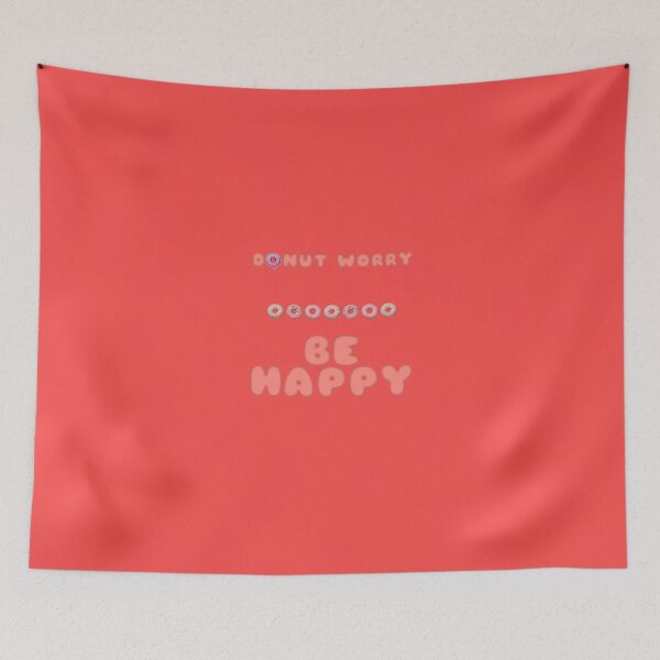 Item preview, Donut Worry Be Happy designed and sold by VENOM-11.