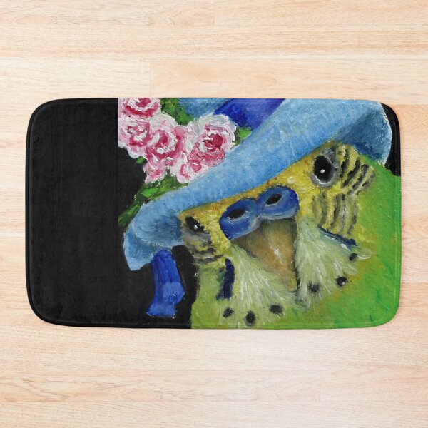 Item preview, Parakeet Hat Parade #8 Millicent designed and sold by mary hughes.