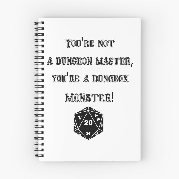 Item preview, You're not a dungeon master, You're a dungeon monster! designed and sold by FunParlor.