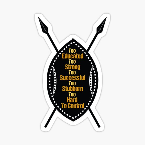 Warrior Shield Sticker