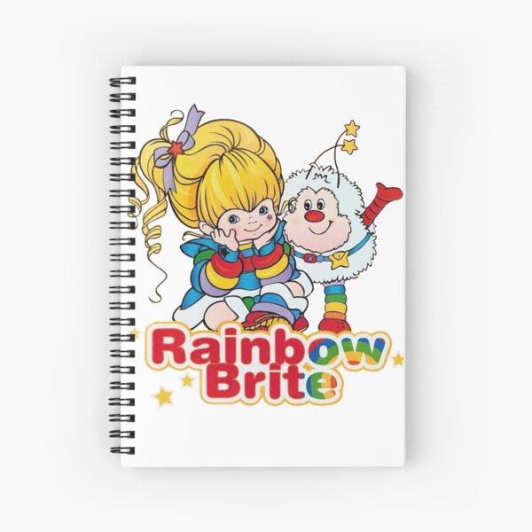 Rainbow Brite Spiral Notebook