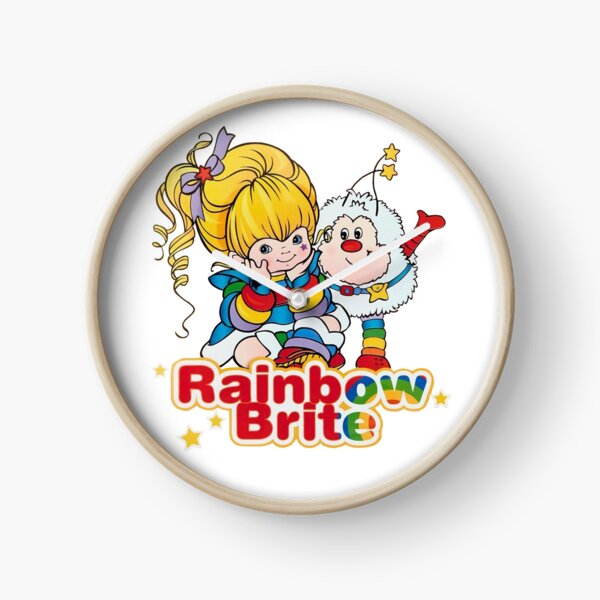 Rainbow Brite Clock