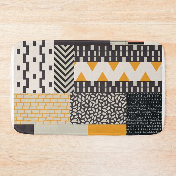 Item preview, Color Block Patch Work Black designed and sold by susycosta.