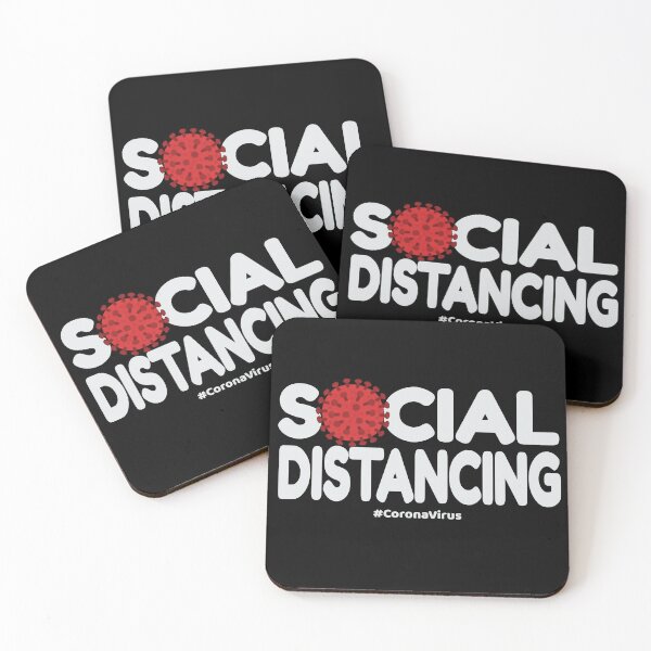 Item preview, Social Distancing to prevent Corona Virus COVID-19 designed and sold by GirlArtist.
