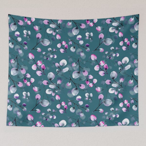 Item preview, Abstract romantic leaves designed and sold by paint-it-fun.
