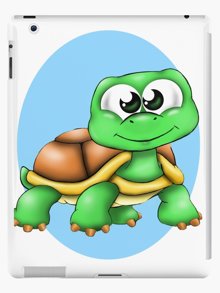 Tutute, the turtle iPad Case & Skin by AlaakUnivers