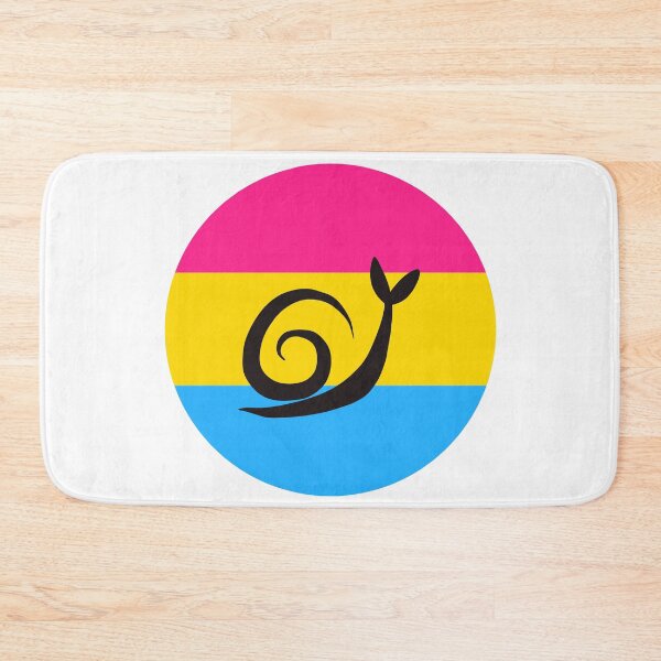 Item preview, Pansexual Minimalist Pride Snail Logo designed and sold by PrideSnails.