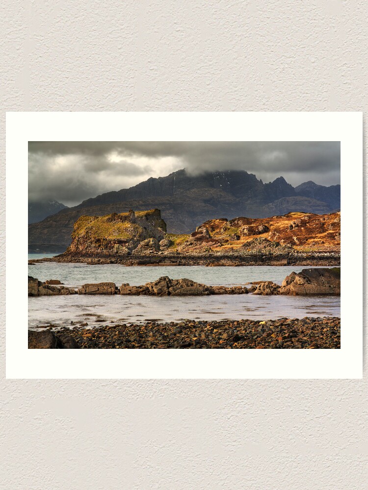Alternate view of Dun Sgathaich Castle Art Print