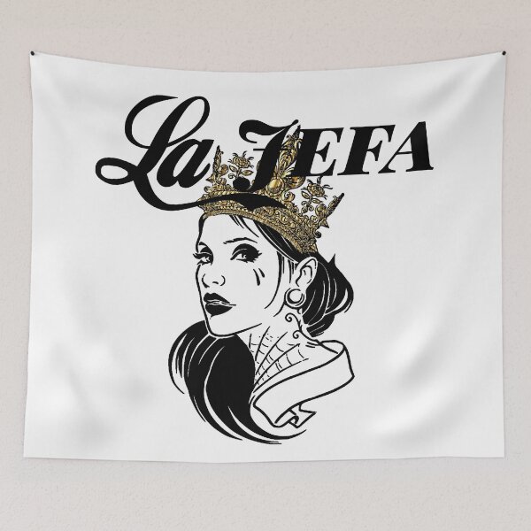 Item preview, LA JEFA  Girl with a gold crown designed and sold by R.U BOLD.