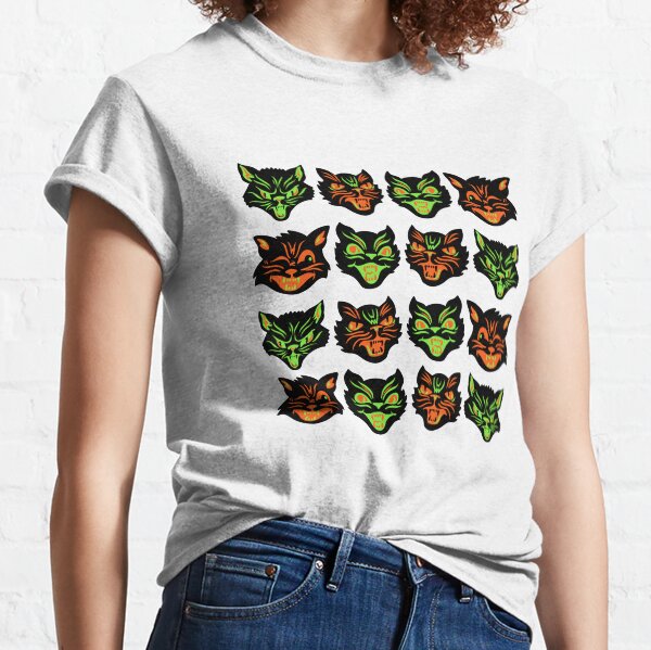 Halloween Black Cats Classic T-Shirt