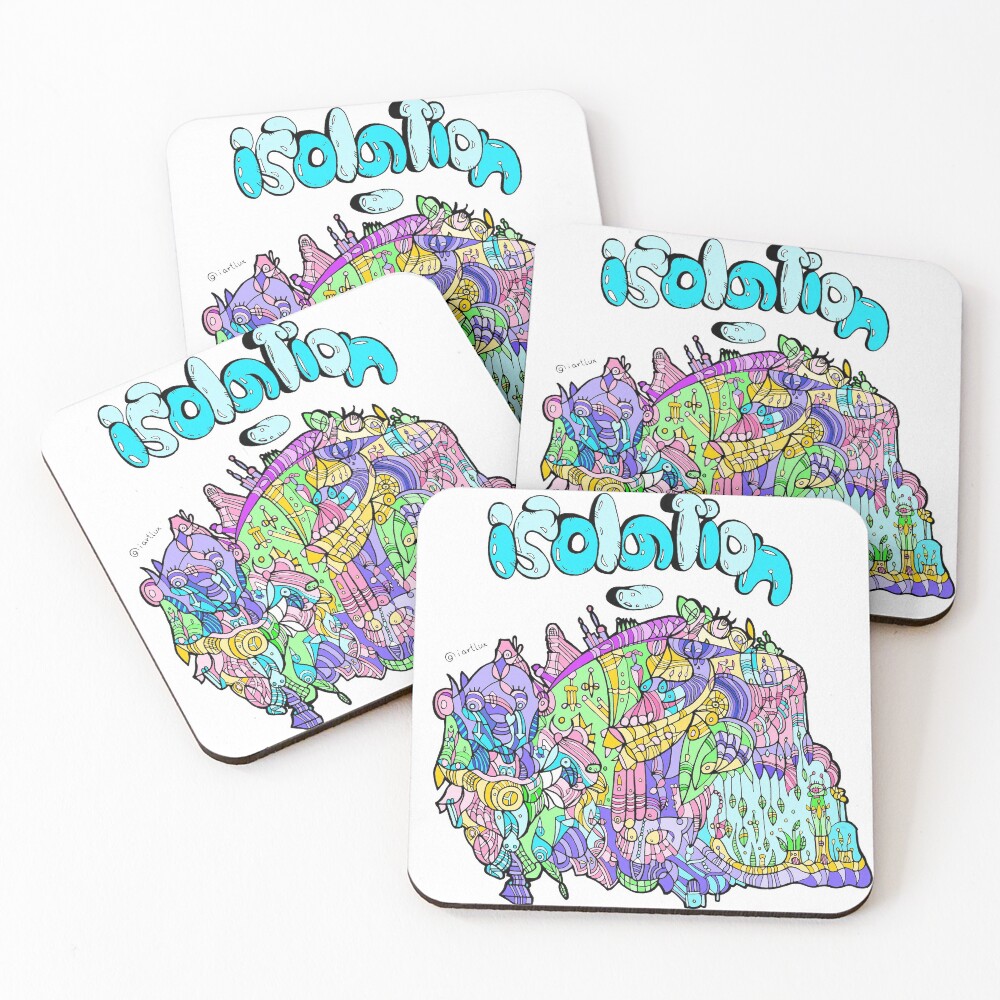 Item preview, Coasters (Set of 4) designed and sold by alidoge.