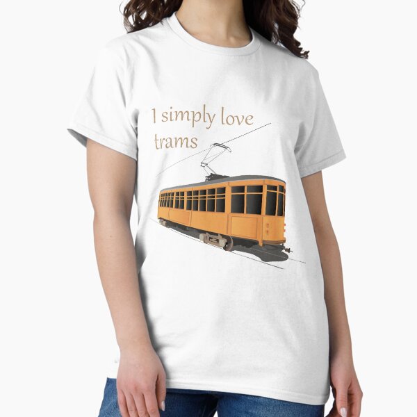 Aperçu de l'œuvre J'aime tout simplement les tramways créée et vendue par NorseTech.