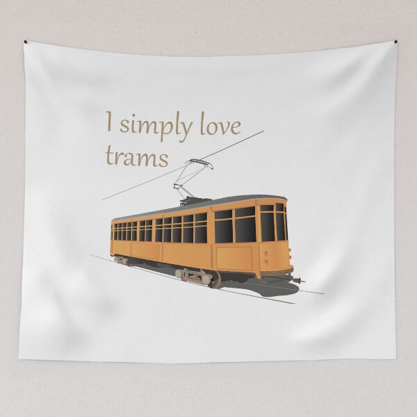Item preview, I Simply Love Trams  designed and sold by NorseTech.