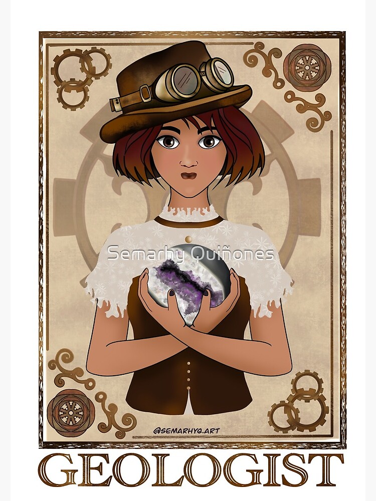 Geologist (Steampunk art) by semarhy