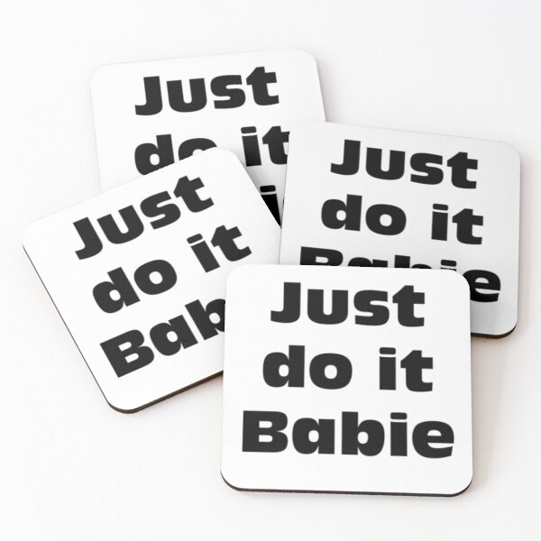 Aperçu de l'œuvre Fais-le juste bébé créée et vendue par designfy.