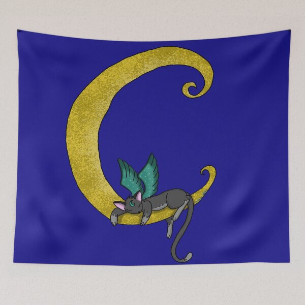Item preview, Moon Cat designed and sold by Tristessa333.
