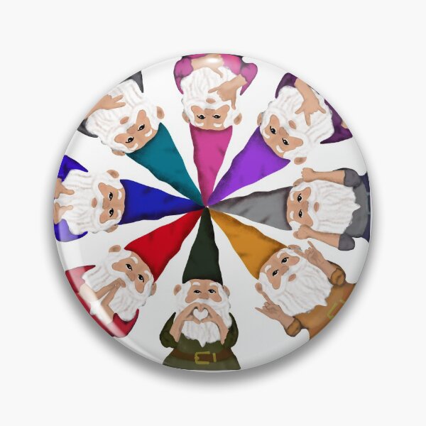 Item preview, Hangin with my Gnomies - Circle of Trust designed and sold by Quick Brown Fox Canada.