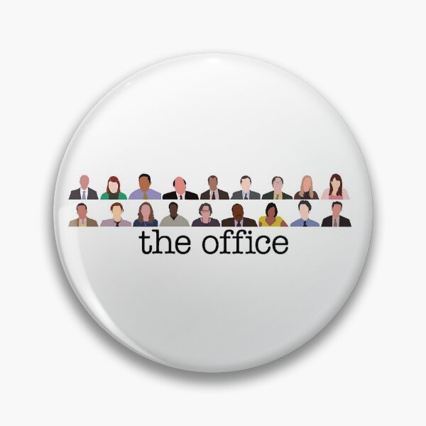 The Office Characters Pin