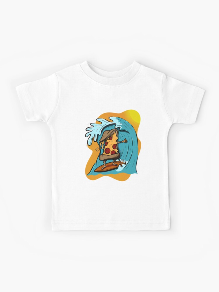 Camiseta para niños «Pizza de surf para surfistas dibujo de dibujos animados» de Teellustrator | Redbubble Camiseta para niños «Pizza de surf para surfistas dibujo de dibujos animados» de Teellustrator | Redbubble