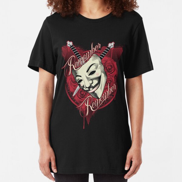 Remember Remember Slim Fit T-Shirt