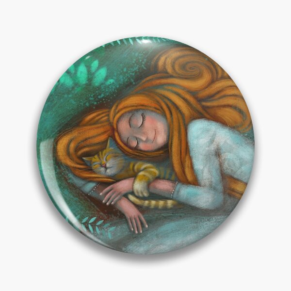 Item preview, Sleeping with cat designed and sold by manumella.