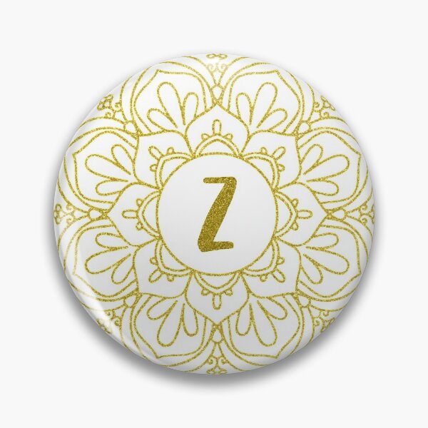 Item preview, Glitter Monogram Mandala Art - Letter Z designed and sold by MysticMagpie.