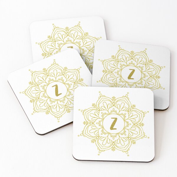 Item preview, Glitter Monogram Mandala Art - Letter Z designed and sold by MysticMagpie.