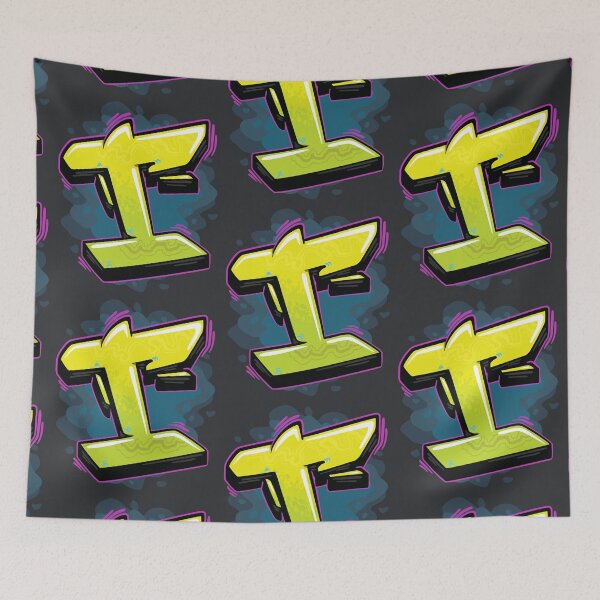 Item preview, Graffiti Letter I designed and sold by NameGraffiti.