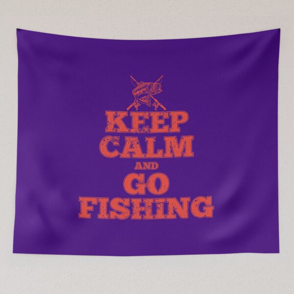Item preview, Keep Calm and Go Fishing designed and sold by Warrior Veteran Clothing.