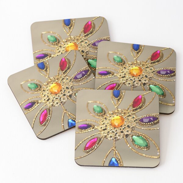 Item preview, Jewelled Flower Decoration designed and sold by pinkal.