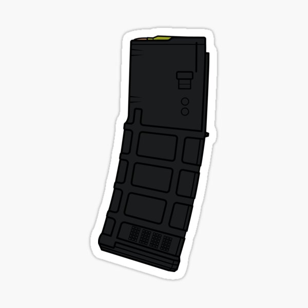 PMAG Black Sticker
