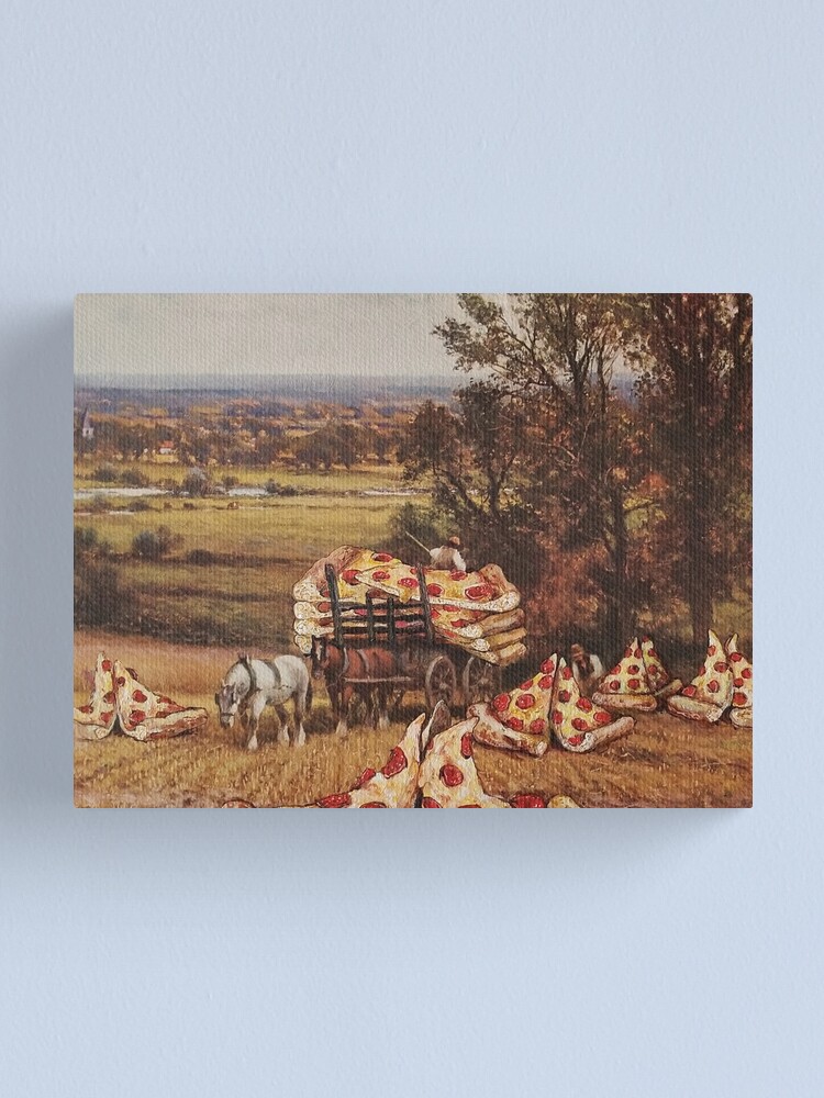 Alternate view of Great Harvest of the Single Slice Canvas Print