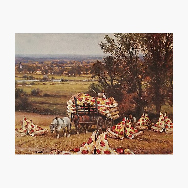 Great Harvest of the Single Slice Photographic Print