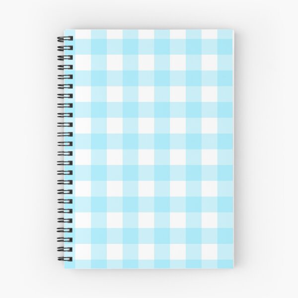 Item preview, Pastel Blue Gingham Pattern (Large Wide Print) designed and sold by somewhereartsy.