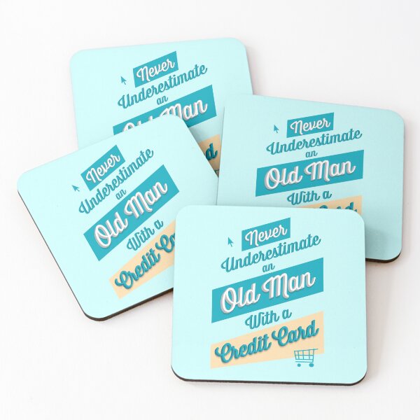 Item preview, Never Underestimate an Old Man With a Credit Card designed and sold by EdifyEra.