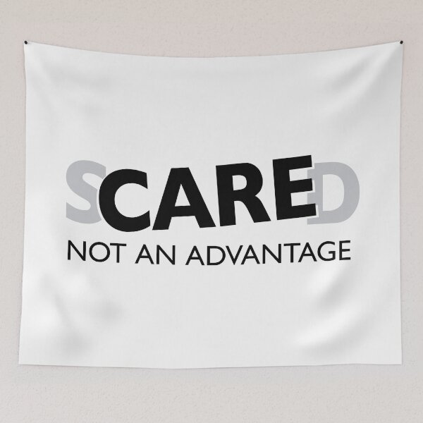 Item preview, sCAREd - Not an Advantage designed and sold by 221c.